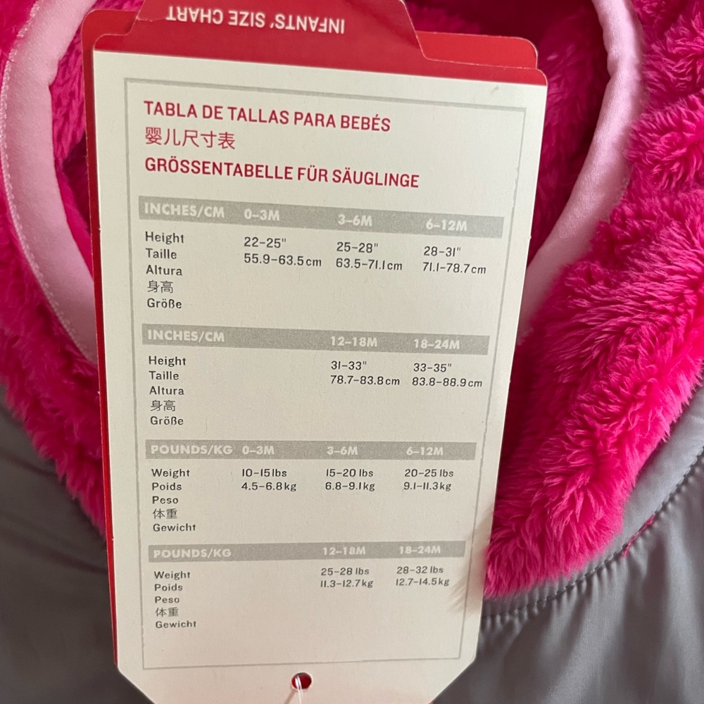 NWT - The North Face: Infant Oso One Piece - Picture 13 of 15